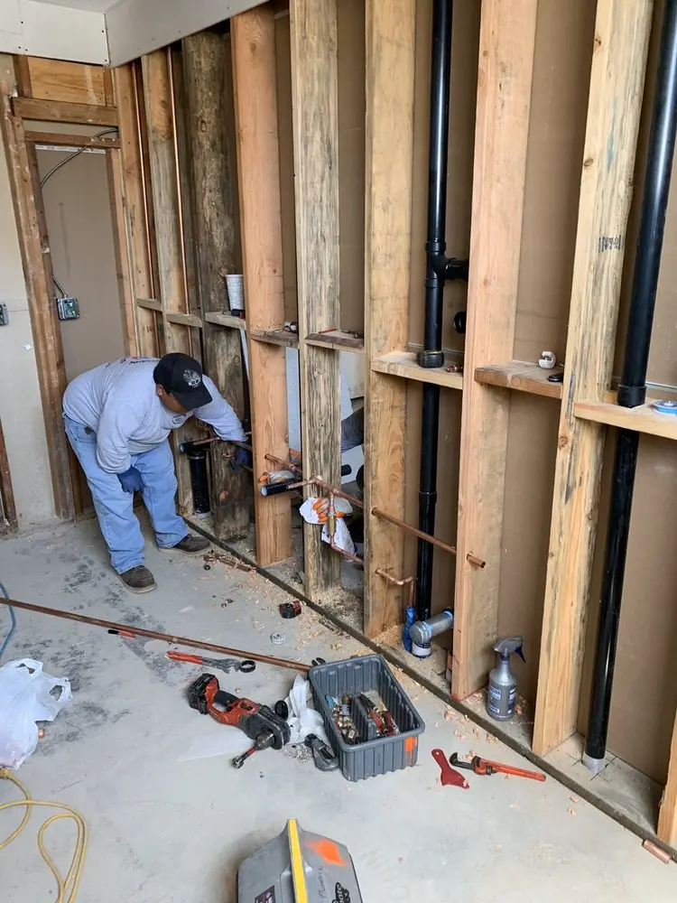 Commercial rough-in plumbing for Water Heater Replacement in Congress Park
